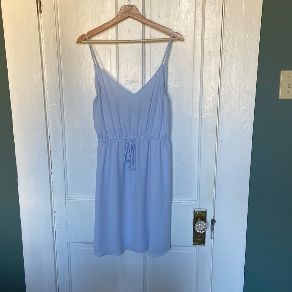 Aritzia Babaton dress pale blue